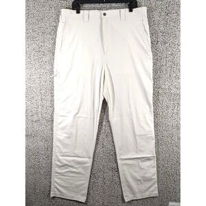 Coolibar Pants Men's Size‎ 40x32  Ivory UPF 50+ Outdoors Hiking Active Sports